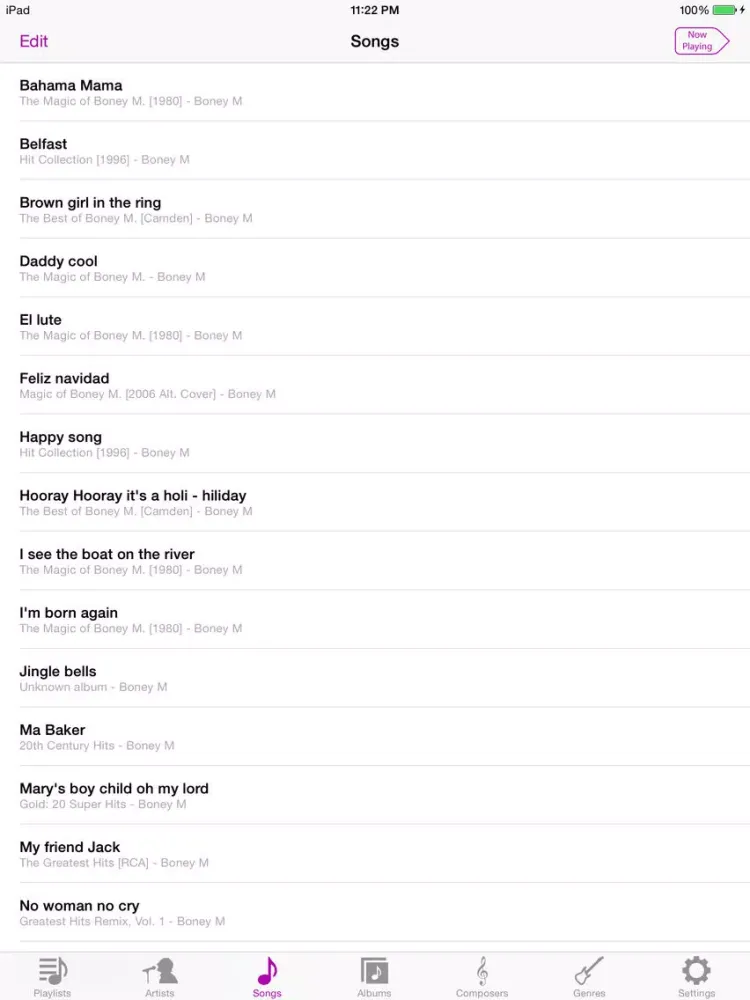 Captures d'écran de FLAC Player+ for iPad iPad 