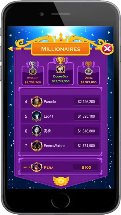 Скриншоты Millionaire Trivia