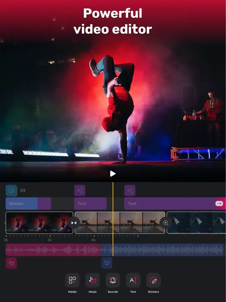 Capturas de pantalla de InSlide: Insta Video Editor iPad 
