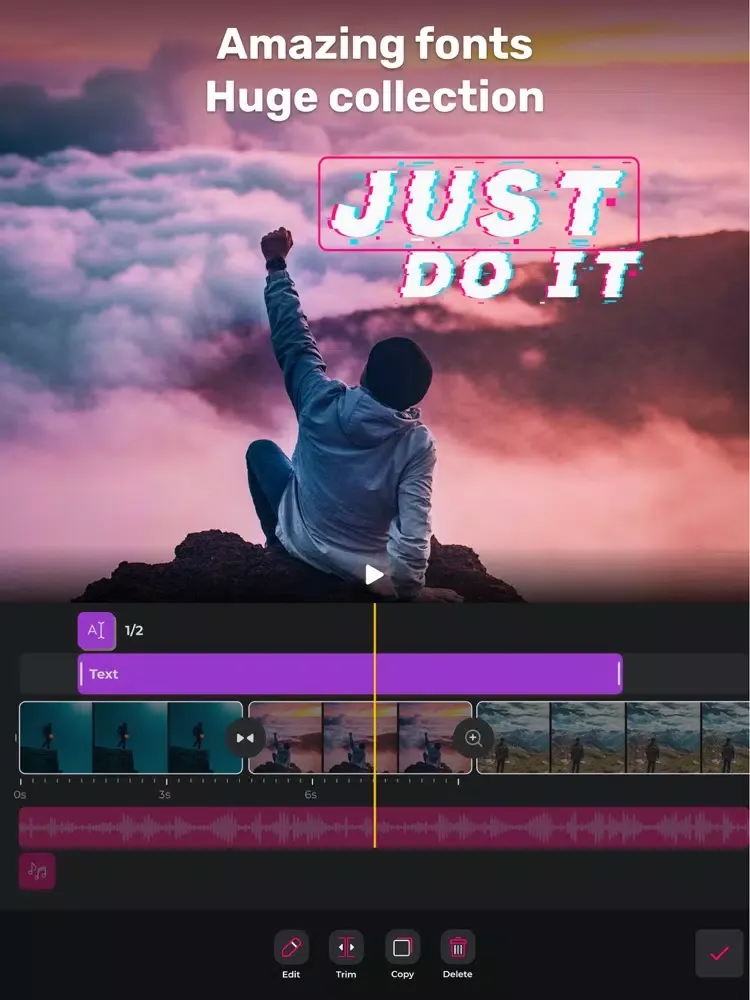 Capturas de pantalla de InSlide: Insta Video Editor iPad 