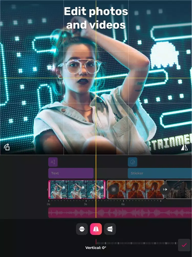 Capturas de pantalla de InSlide: Insta Video Editor iPad 
