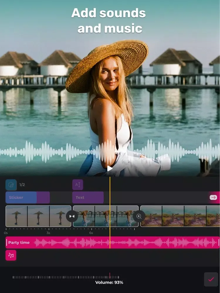 Capturas de pantalla de InSlide: Insta Video Editor iPad 