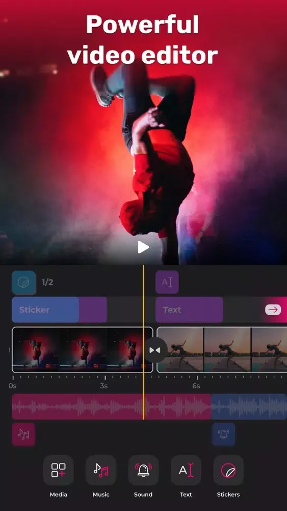 Capturas de pantalla de InSlide: Insta Video Editor