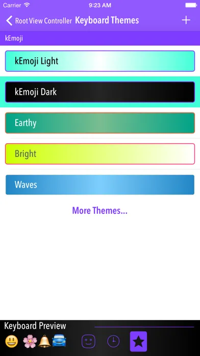 kEmoji Emoji & GIF Keyboard应用截图