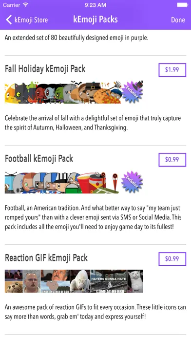 kEmoji Emoji & GIF Keyboard应用截图