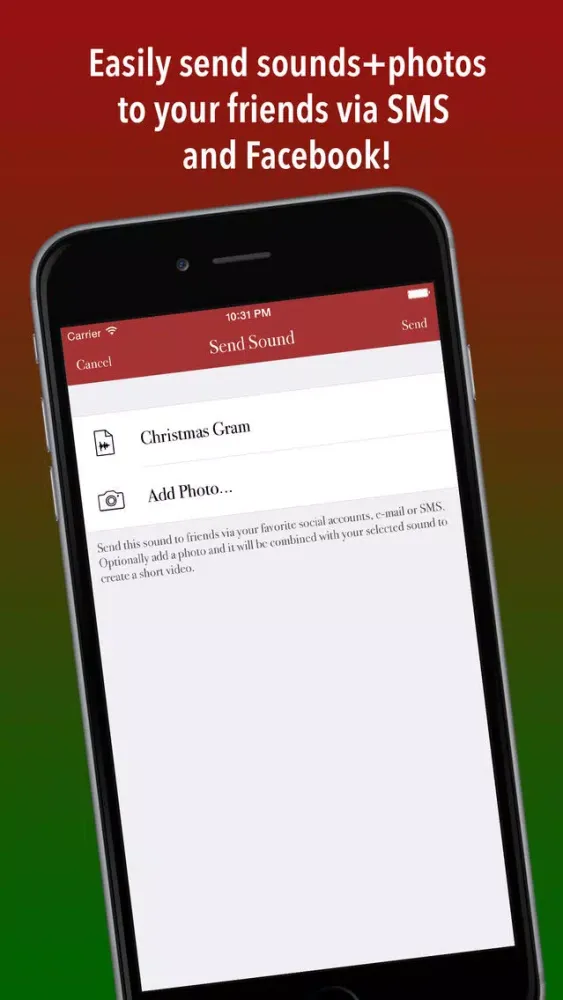 Christmas Soundbox - Sounds of the Holidays from Movies, TV, & Pop Culture Soundboard应用截图