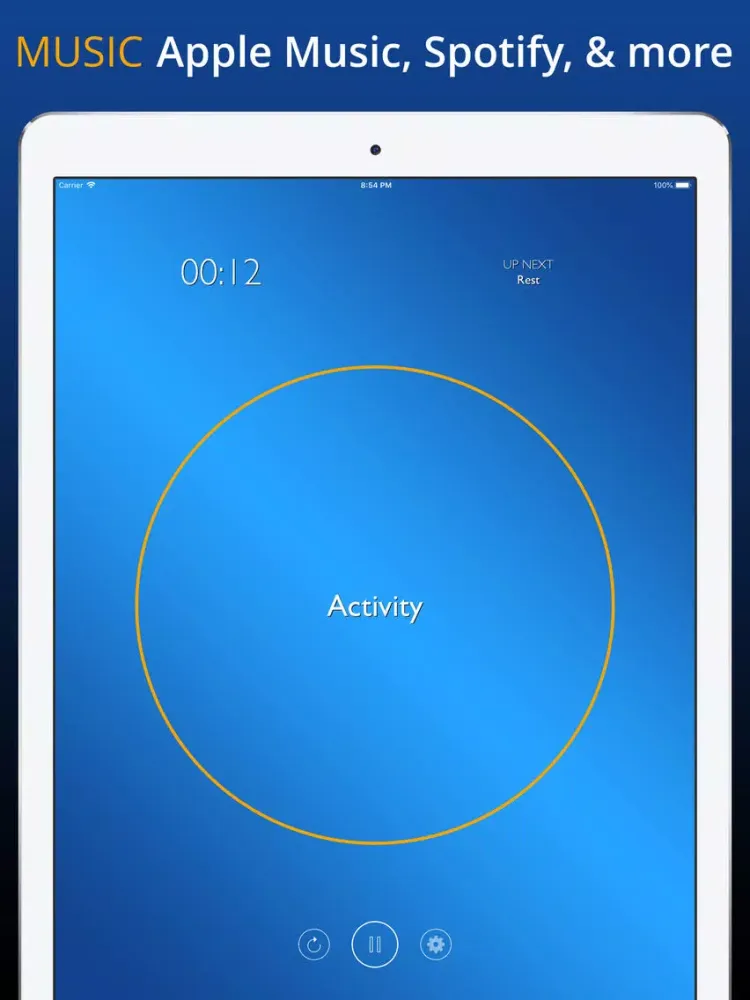 Totally Tabata Timer Protocol+ iPad  سکرین شاٹس