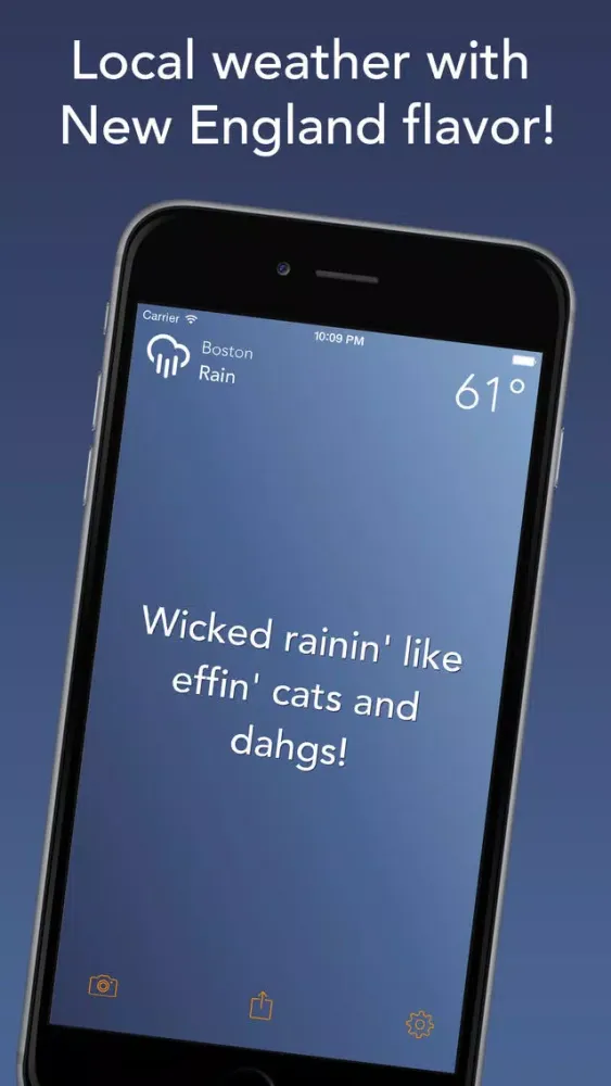 Wicked Weathah - Authentic Boston Weather & Effing Funny Conditions Screenshots