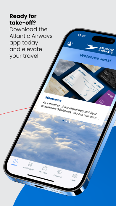 Tangkapan skrin Atlantic Airways