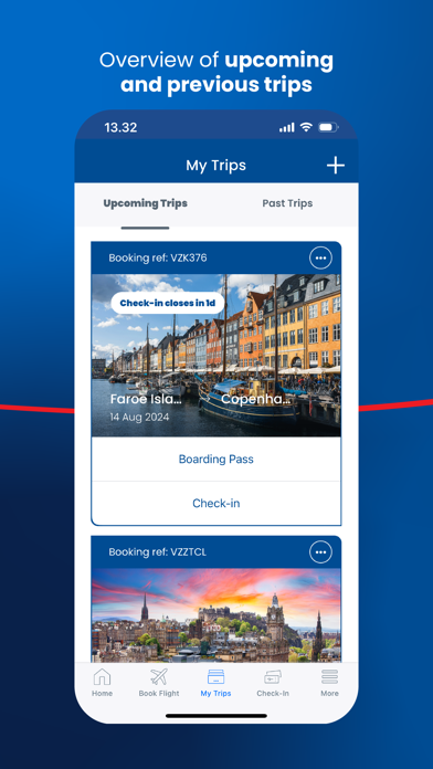 Tangkapan skrin Atlantic Airways