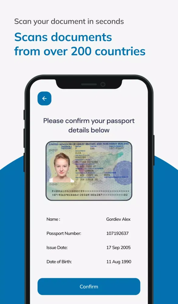Atlantic Data Digital ID Screenshots