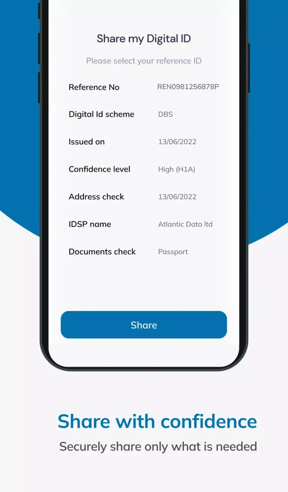 Atlantic Data Digital ID Screenshots