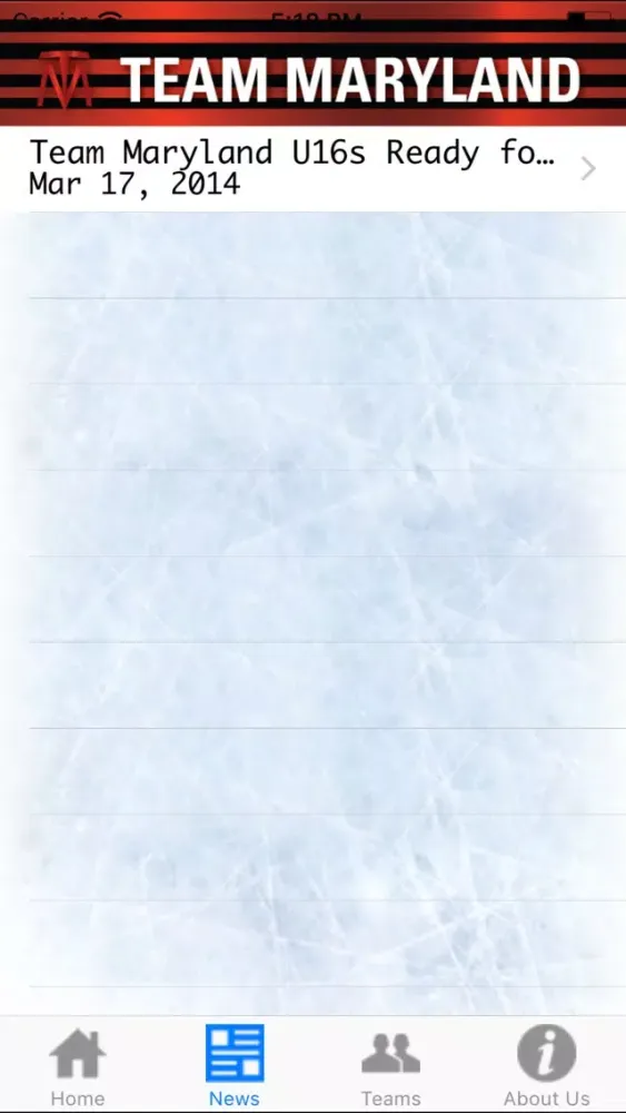 Team Maryland Hockey スクリーンショット