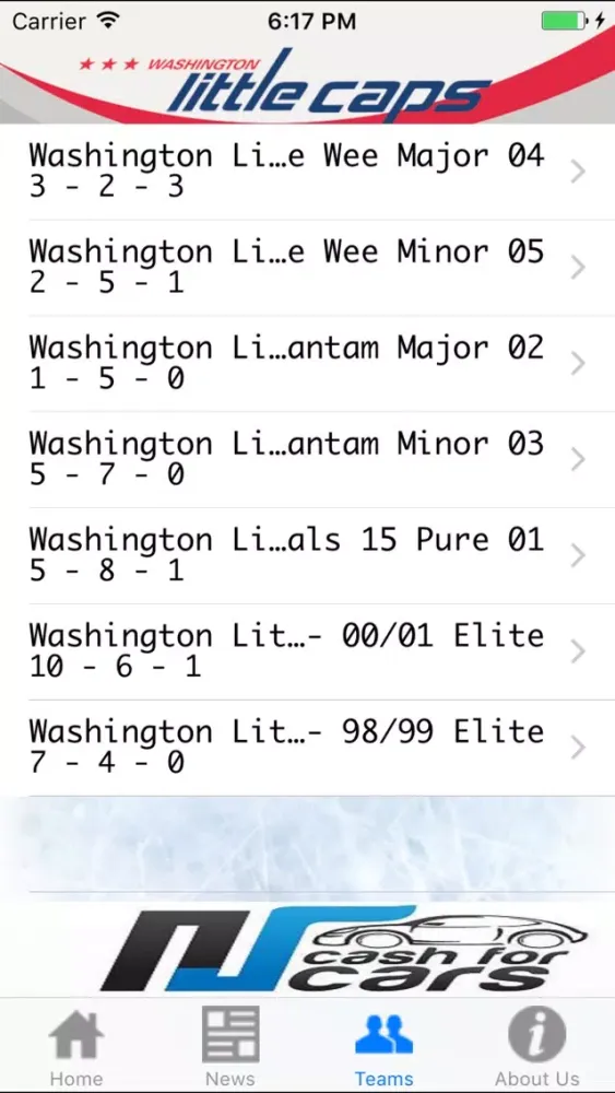 Washington Little Capitals スクリーンショット