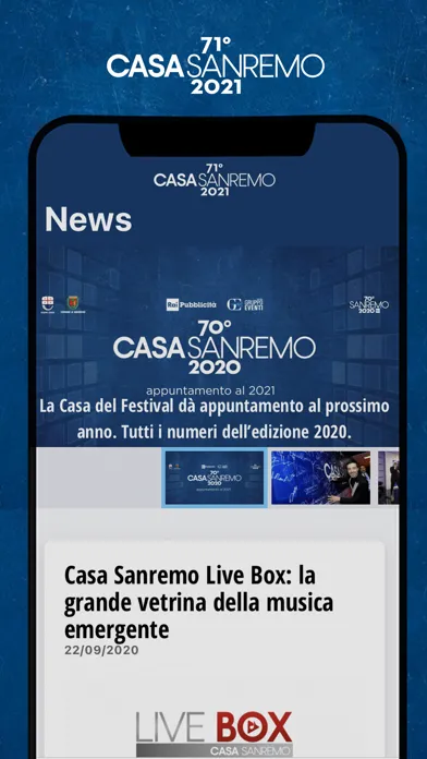 Capturas de pantalla de CasaSanremo