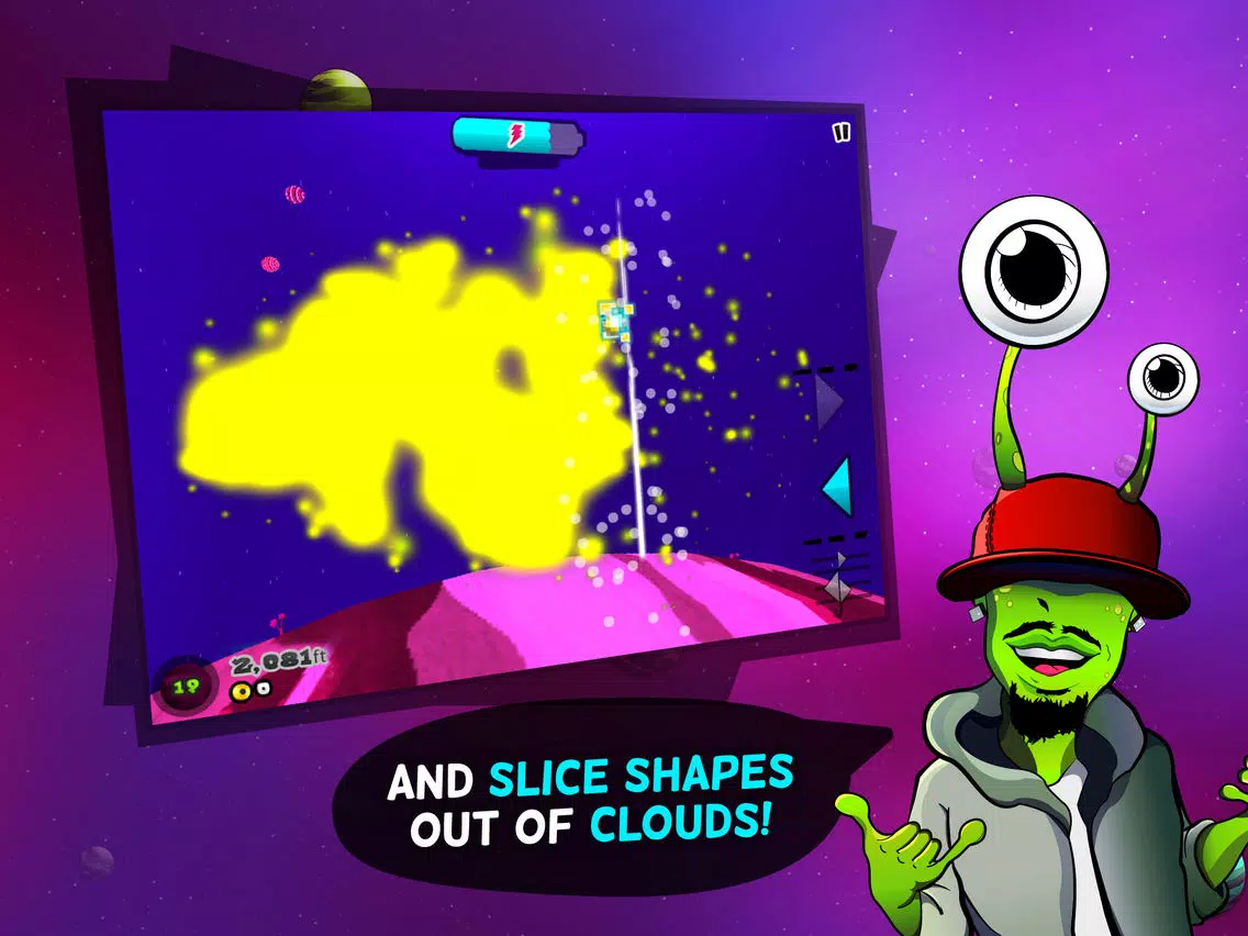 Ảnh chụp màn hình của Strange Clouds: The Game - by B.o.B iPad 