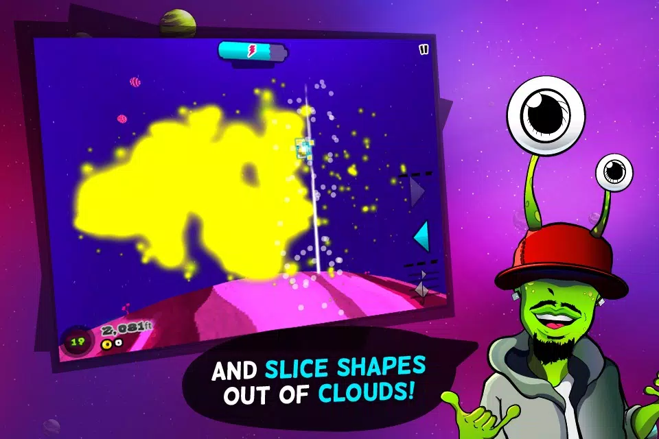 Ảnh chụp màn hình của Strange Clouds: The Game - by B.o.B