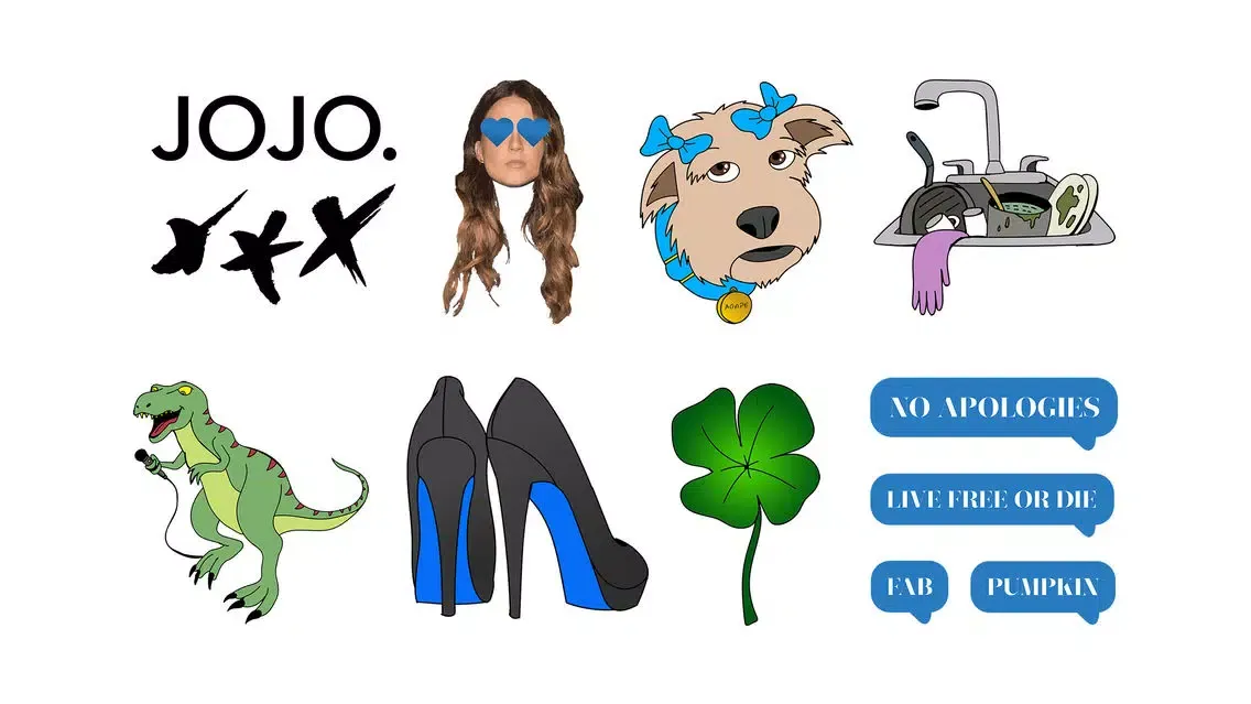 JoJo: Mad Love Emojis Sticker Pack Ekran Görüntüleri
