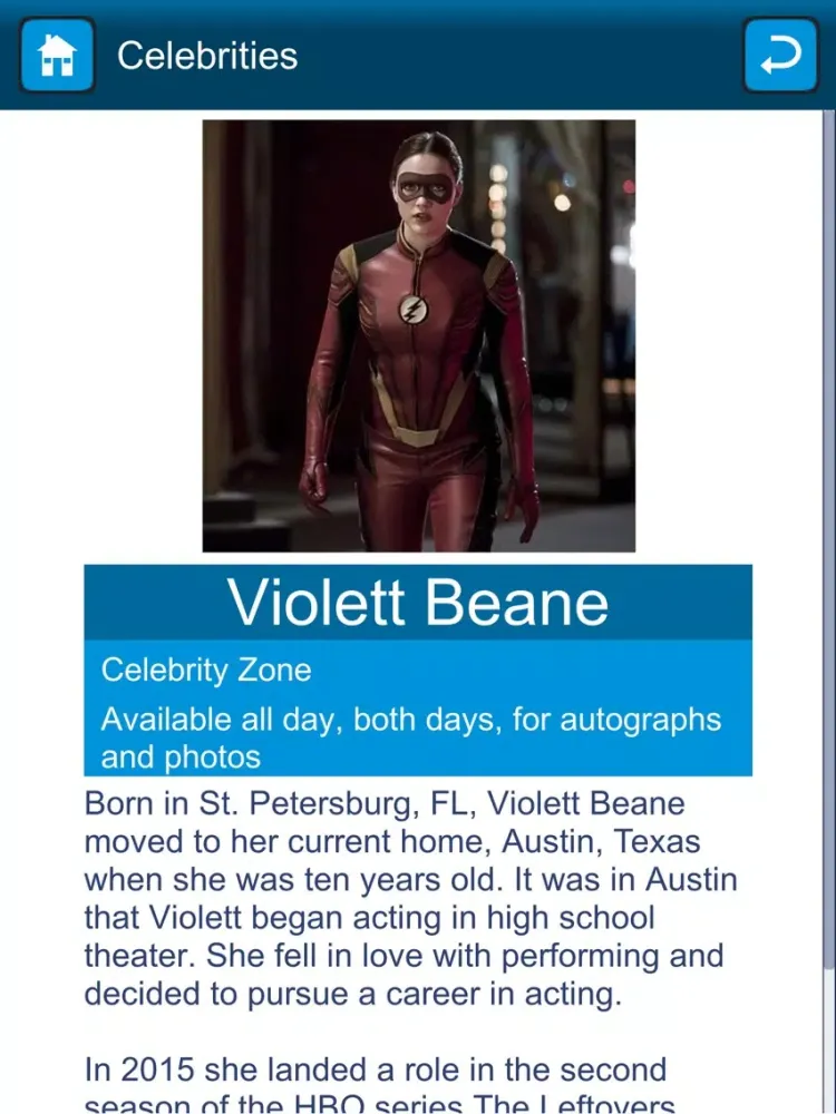 Tidewater Comicon Mobile App iPad  スクリーンショット