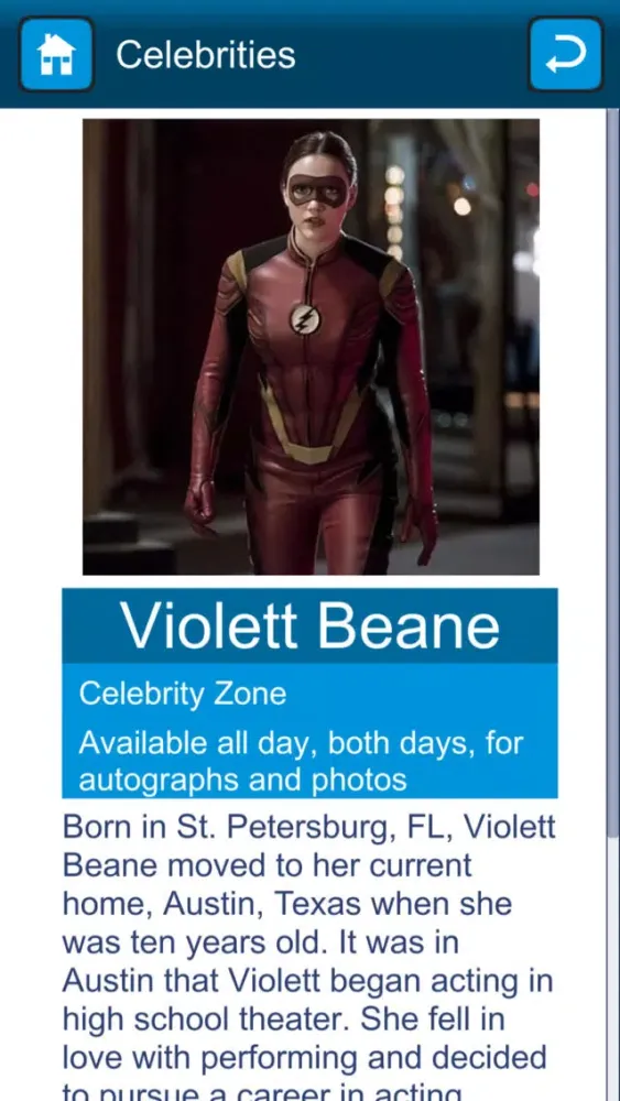 Tidewater Comicon Mobile App スクリーンショット