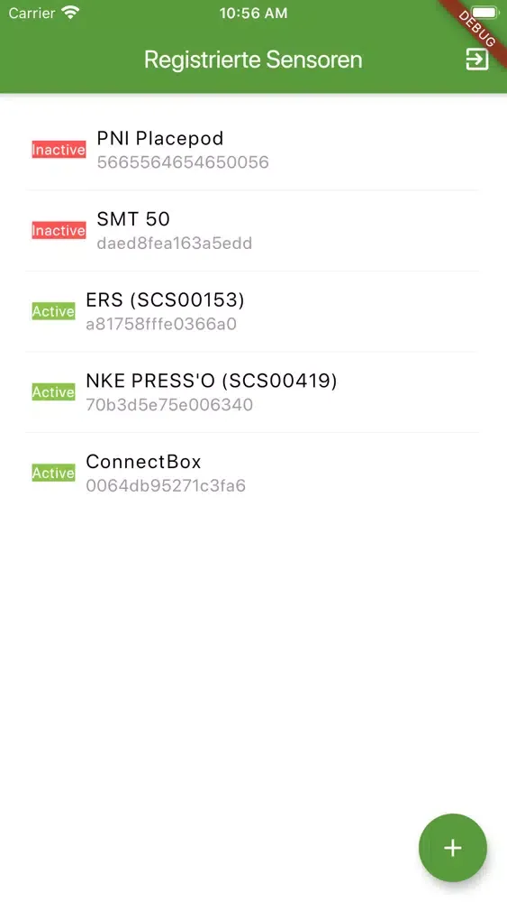 ภาพหน้าจอของ ATLAS LoRaWAN IoT Client