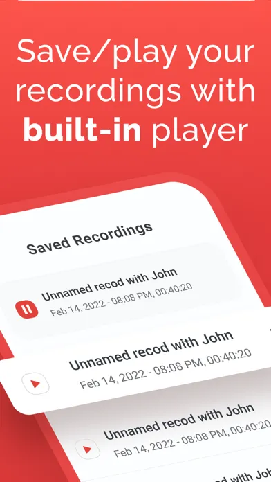 ReCall - Call Recorder Screenshots