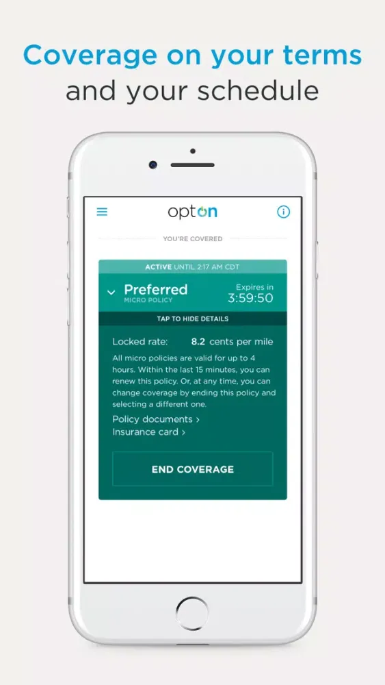 optOn سکرین شاٹس