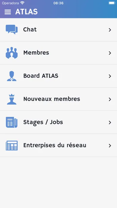 Ảnh chụp màn hình của ATLAS Network