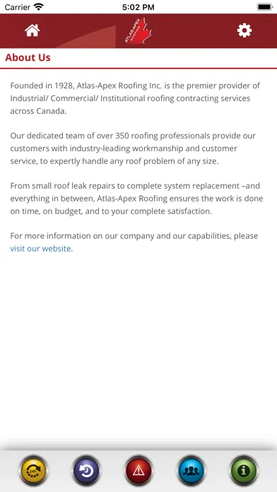 ภาพหน้าจอของ Atlas-Apex Client App