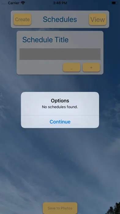 Compute Schedule应用截图