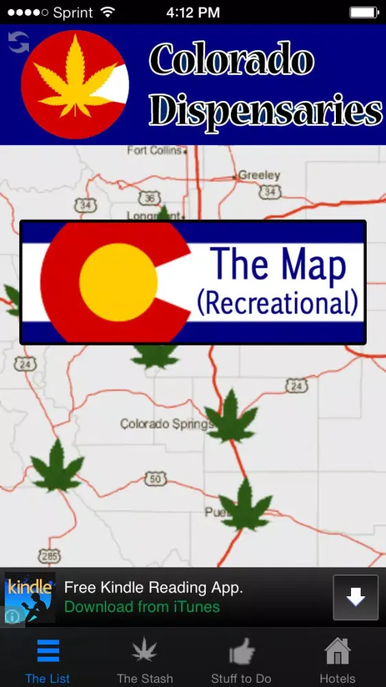 Capturas de tela do Colorado Dispensaries