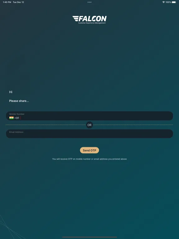 Zrzuty ekranu CX Falcon iPad 