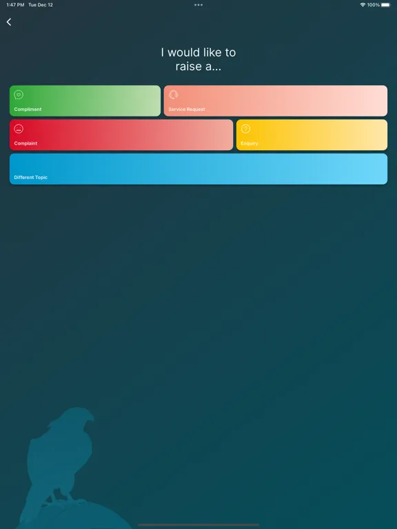 Zrzuty ekranu CX Falcon iPad 