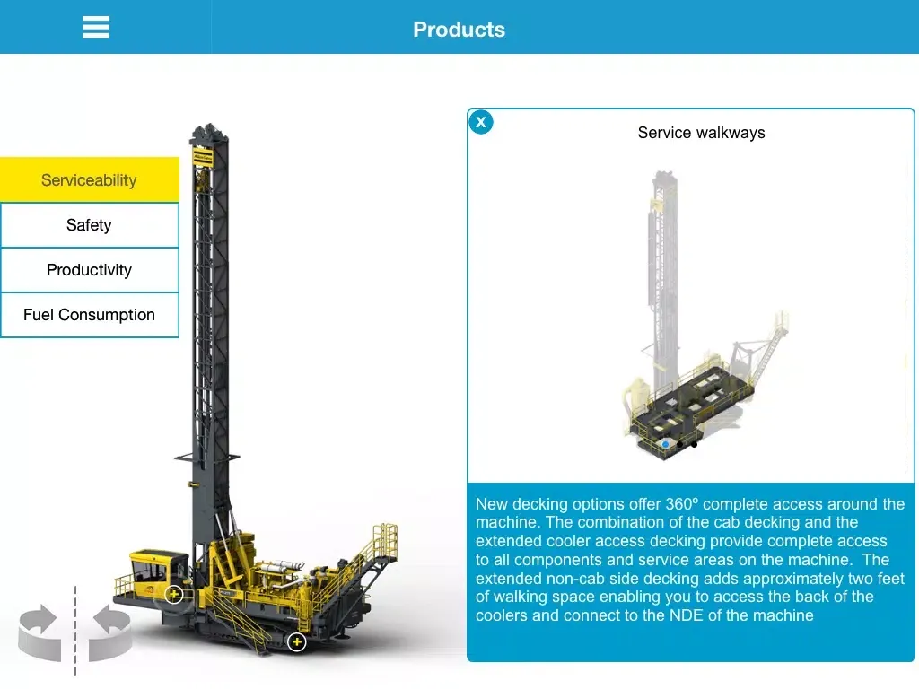 Blasthole Drills - Pit Viper Series iPad 应用截图