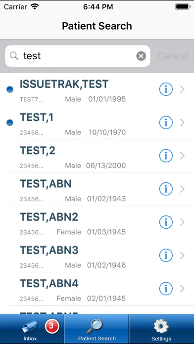 ภาพหน้าจอของ Toledo PathLabs Mobile