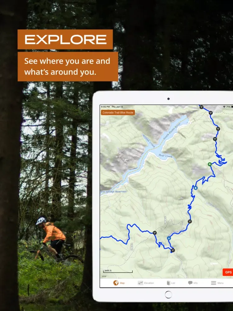 Bikepacking Guides iPad 应用截图
