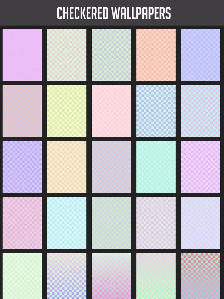 Tangkapan layar Checkered Wallpapers iPad 