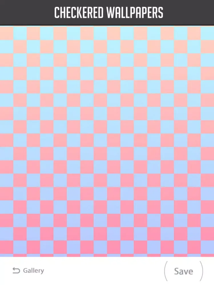 Tangkapan layar Checkered Wallpapers iPad 