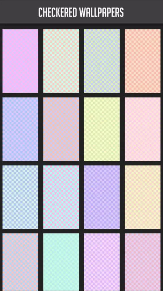 Tangkapan layar Checkered Wallpapers