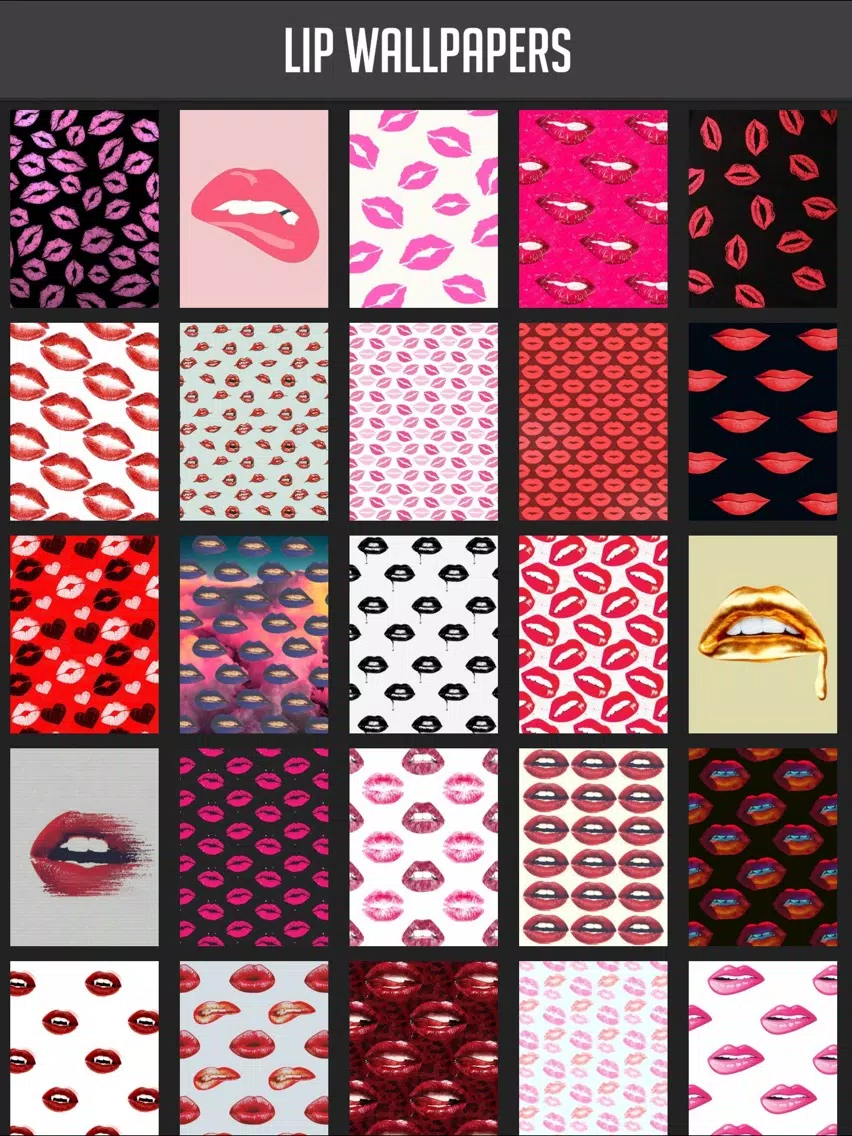 Lip Wallpapers iPad  Screenshots