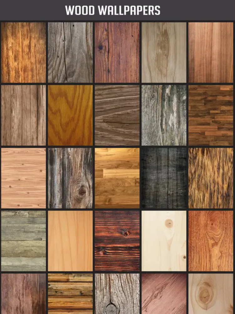 Tangkapan skrin Wood Wallpapers iPad 