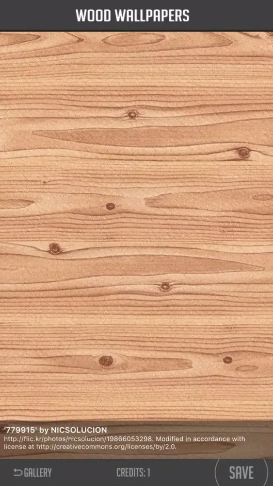 Tangkapan skrin Wood Wallpapers