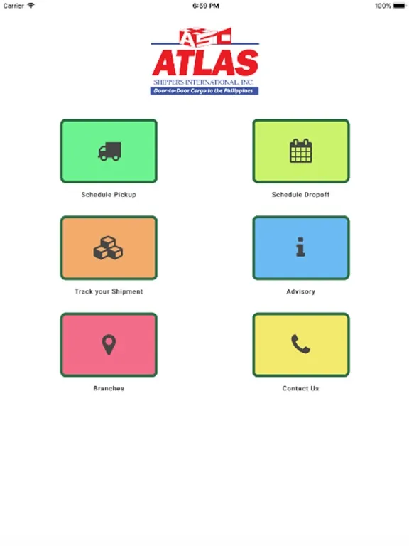 Atlas Shippers ASI Box iPad 应用截图