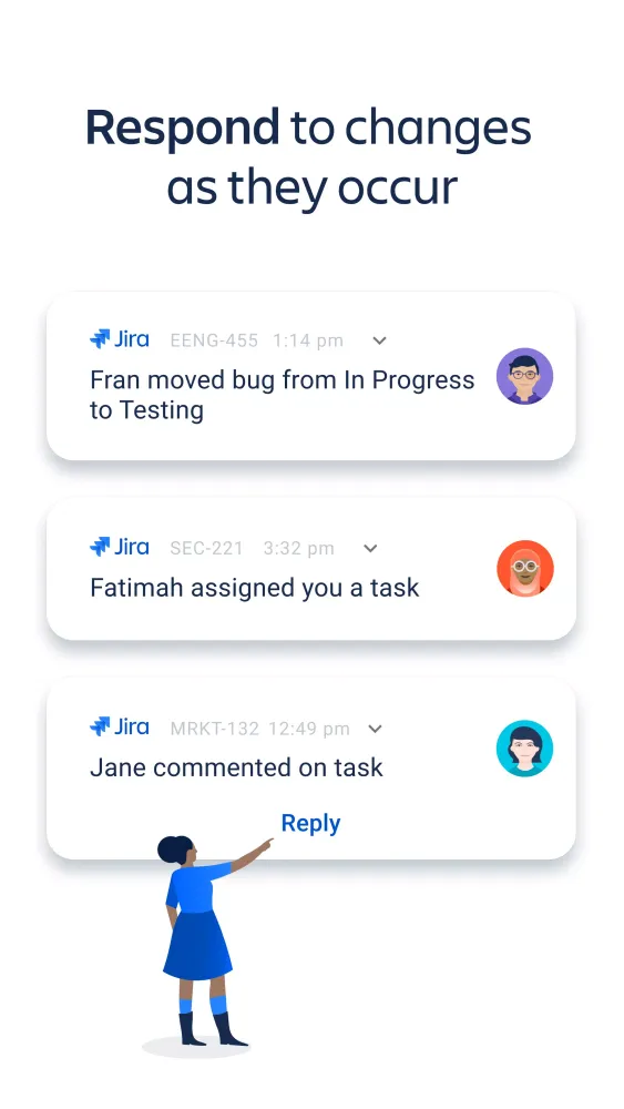 Zrzuty ekranu Jira