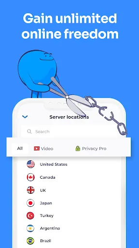 Atlas VPN: secure & fast VPN Screenshots
