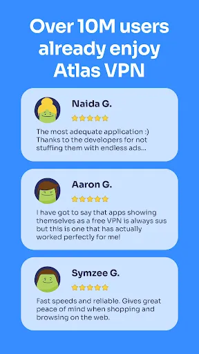 Atlas VPN: secure & fast VPN Screenshots