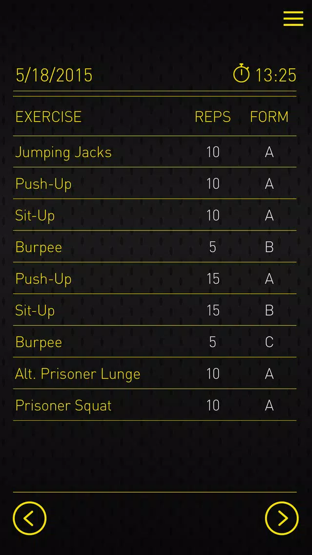 Atlas HIIT Workout Tracker スクリーンショット