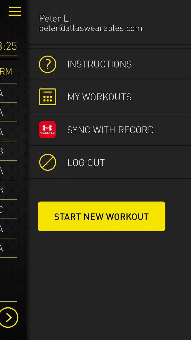 Atlas HIIT Workout Tracker スクリーンショット