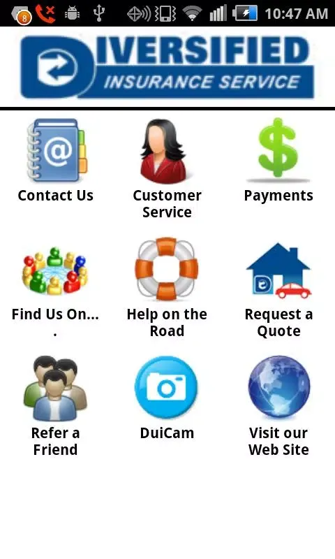 Diversified Insurance Service سکرین شاٹس
