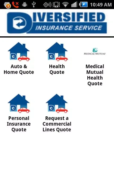 Diversified Insurance Service سکرین شاٹس